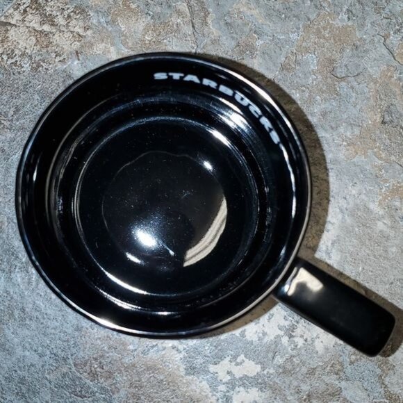 2019 Starbucks 12oz Cup Mug CERAMIC Coffee Tea Hot Cocoa Hammered Gunmetal - Picture 8 of 11